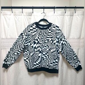 Women’s Trippy Checkered Pullover
